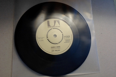 JEFF PHILLIPS :: SHAKE A HAND :: VINYYLI 7" 1974 !!!