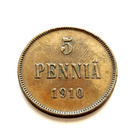 5 penniä 1910 SNY 85 - pikkukuva 1