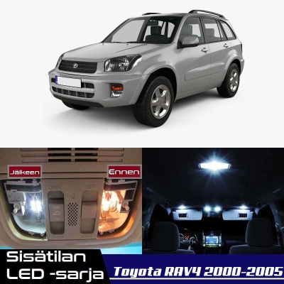 Toyota RAV4 (XA20) Sisätilan LED-sarja 5-osainen