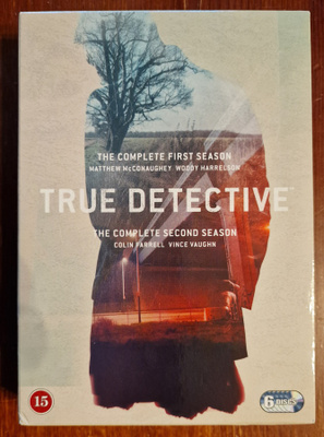 TRUE DETECTIVE Kaudet 1 - 2 - dvd boxi