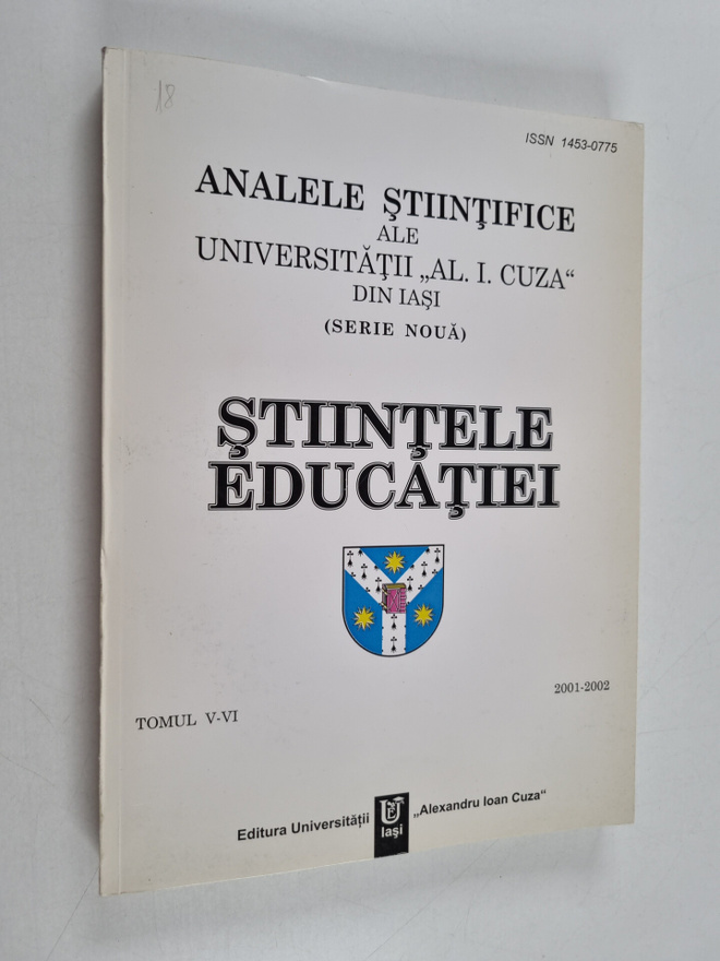 Analele Stiintifice ale universitatii  serie noua, Stiint...