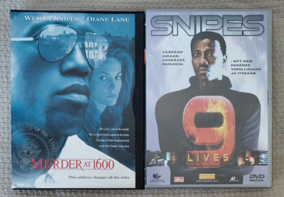 Murha Valkoisessa Talossa + 9 Lives (Wesley Snipes)