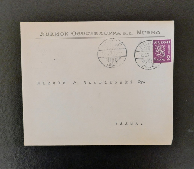 FIRMAKUORI Nurmon Osuuskuappa R.L. NURMO