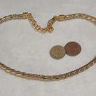 Upea vintage 21k kullattu Kanadalainen kaulakoru Gold plated - pikkukuva 5