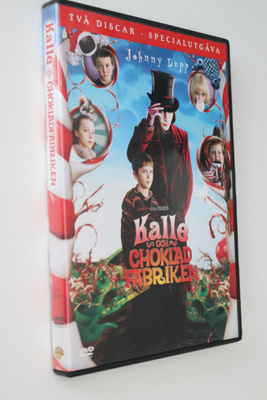 2DVD Jali ja Suklaatehdas ( 2005 Tim Burton )
