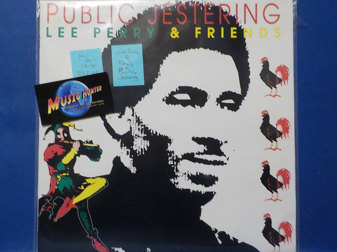 LEE PERRY & FRIENDS - PUBLIC JESTERING - UK 1990 M-/M- LP