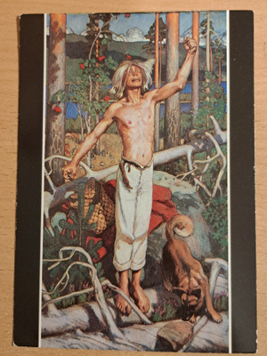 Akseli Gallen-Kallela, Kullervon kirous, kulkenut 1986