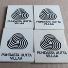 Woolmark merkki Uutta puhdasta villaa 4 mainostikkuaskia - pikkukuva 1