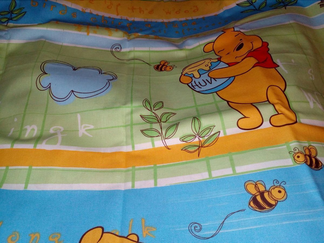 Nalle Puh kangas 100x150cm
