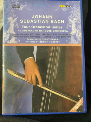 Bach: Four Orchestral Suites dvd