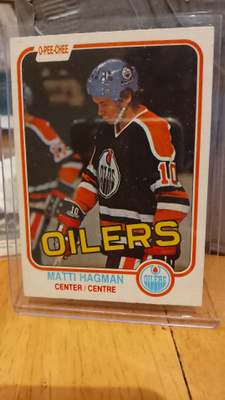 OPC -80 RC rookie Matti Hagman!