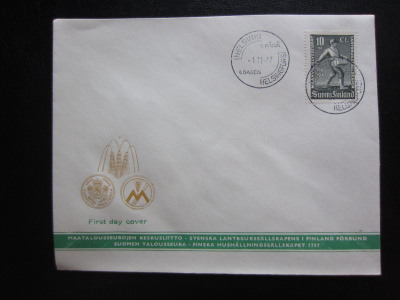 FDC 1947 Maanviljelysseurojen 150-vuotisjuhla