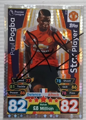 Paul Pogba ManchU signed