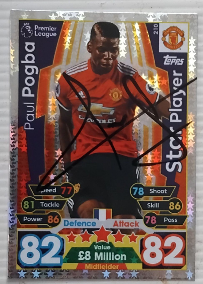 Paul Pogba ManchU signed