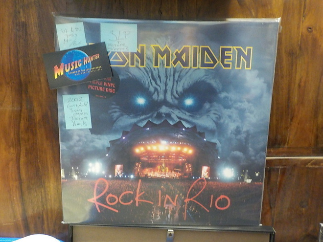 IRON MAIDEN - ROCK IN RIO 2002  M-/EX 3LP