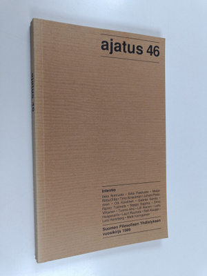 Ajatus 46 : Intentio- Suomen filosofisen yhdistyksen vuos...