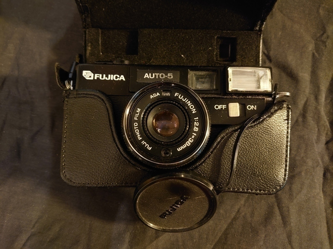 Fujica auto 5 filmikamera