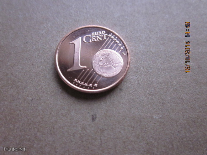 Suomi 1 cent, unc, v. 2003