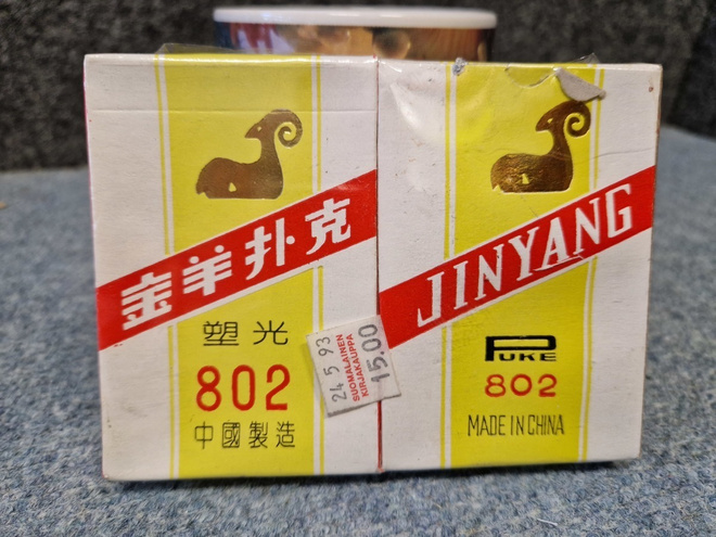 Jingyang Vintage tupla pelikorttipakka uusi