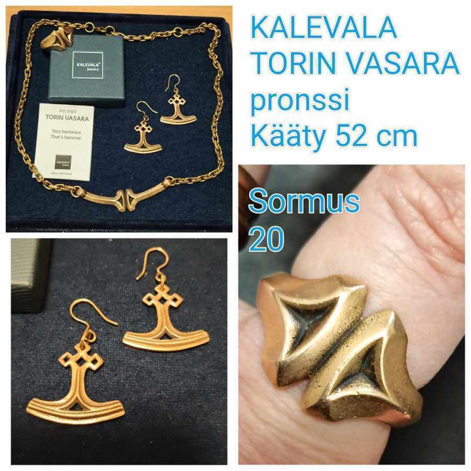 KALEVALA, TORIN VASARA  KORVAKORUT , pronssi