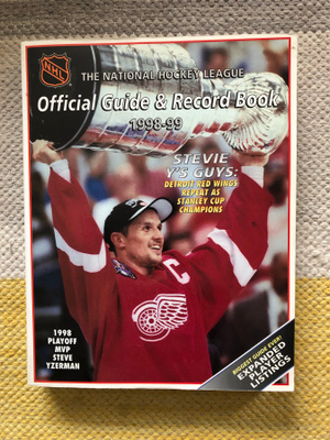 NHL Official Guide & Record Book 1998-1999.