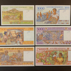 Madagaskar 500-25000 Francs 1994-98, P75-82, UNC - pikkukuva 2