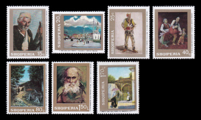 Albania 1287-93 ** Maalauksia (1968)