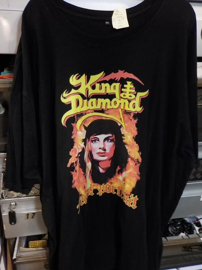 KING DIAMOND UUSI T-PAITA KOKO 4XL