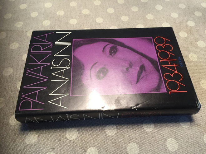ANAISNIN PÄIVÄKIRJA 1934-1939 HYVÄ