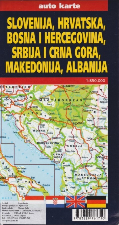 Baltanin alueen maantiekartta