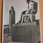 Helsinki, Aleksis Kiven patsas, kulkenut 1940 - pikkukuva 1