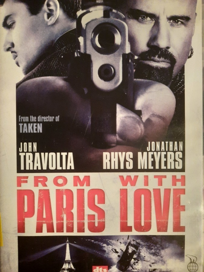 From Paris with love dvd (Travolta & Myers)