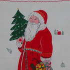 Retro Tampella Joulupukki  pellavapyyhe - pikkukuva 2