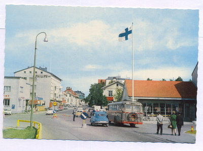 Tornion tulli -vanha postikortti