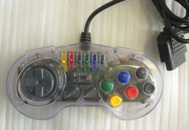 SNES ohjain
