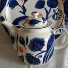 Arabia Arctica Nova tarjoilulautanen ja teekannu - pikkukuva 1