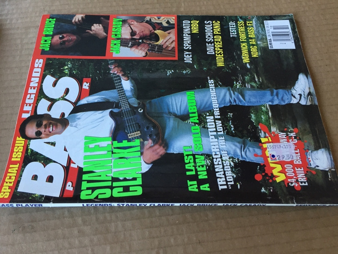 BASS PLAYER MAGAZINE 10/1993 HYVÄ