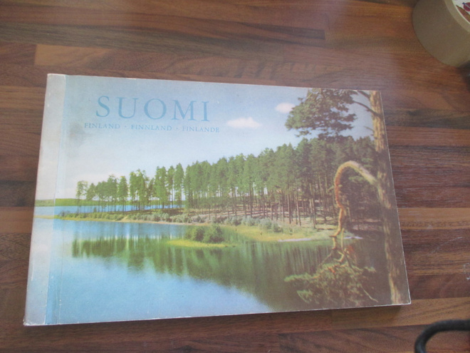 SUOMI VÄRIKUVINA v 1952 ! ERIK BLOMBERG