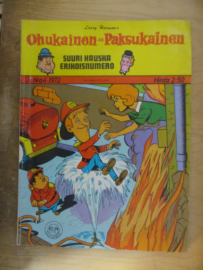 OHUKAINEN JA PAKSUKAINEN 1972 4 - Erikoisnumero