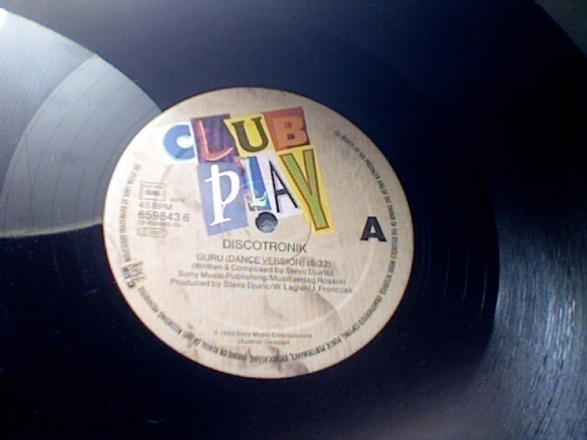 DISCOTRONIK :: GURU 3versions :: VINYYLI MAXI 12" 1993