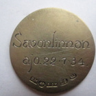 Savonlinna hopeinen mitali v. 1934 - pikkukuva 2