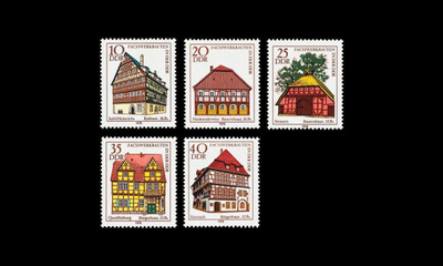 DDR 2294-8 ** Ristikkorakennetaloja (1978)
