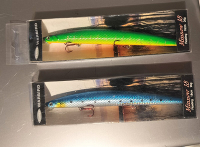 Fladen Warbird Minnow 18 vaappu 2 kpl