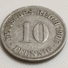 Saksa 10 Pfennig 1906D - pikkukuva 3