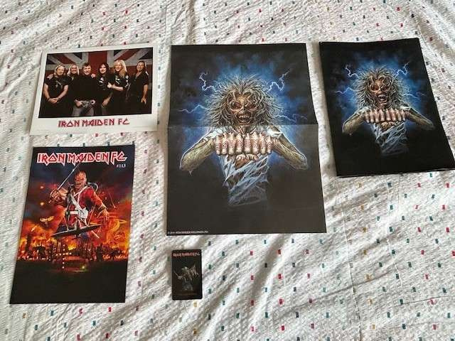 IRON MAIDEN FAN CLUB-PAKETTI
