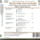 cd, Hildén & Lehtinen - Guitar duo: Music for two guitars - pikkukuva 2