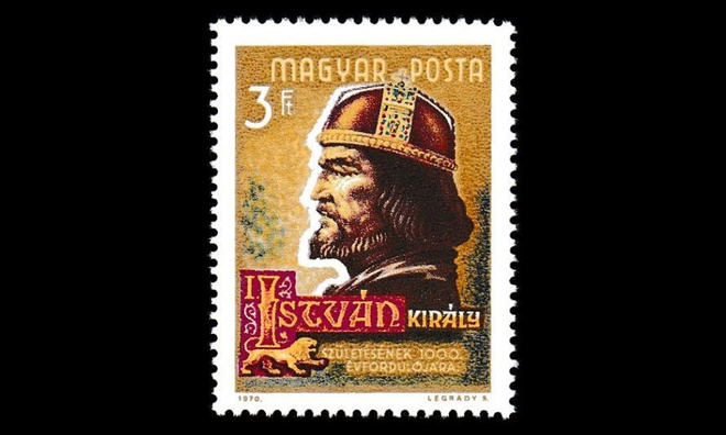 Unkari 2602 ** 1000v kuningas Stefanus I syntymästä (1970)
