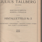 Julius Tallberg,Rakennustarpeita,koneita ja työkaluja,osa4/4 - pikkukuva 2