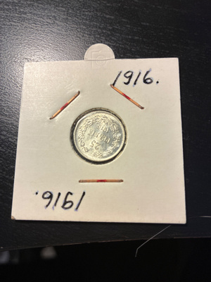25 penniä 1916