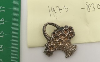 rintakoru nro 282 : kukkia korissa hopea 830
